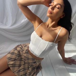 I.am.gia lena top in white